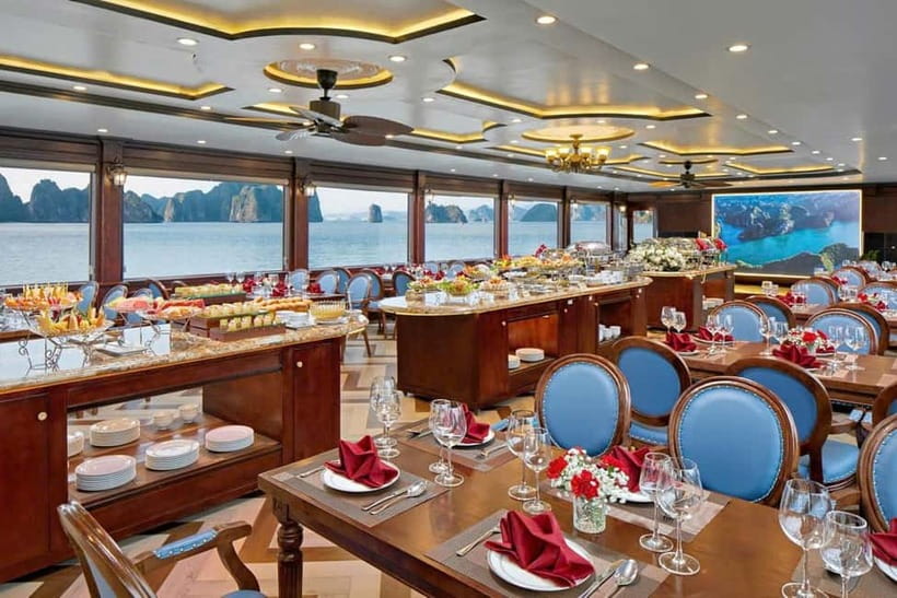 2-Day: Hanoi - Ninh Binh - Halong Bay Luxury Cruise - Day 2: Ha Long Bay, Sung Sot Cave, Luon Kayaking, and Titop Island