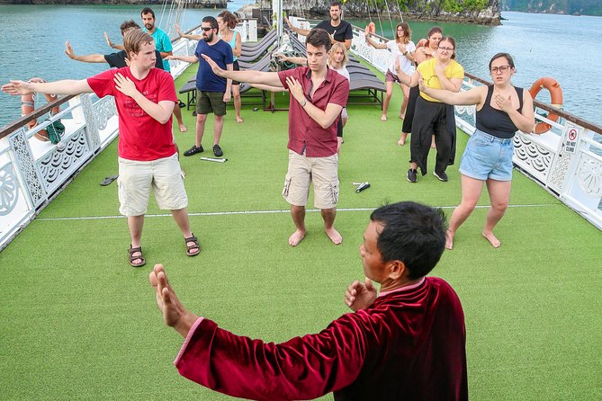 2-Day Oriental Sails Junk Cruise of Halong Bay - Evening options: from squid fishing to karaoke (if your energy matches)
