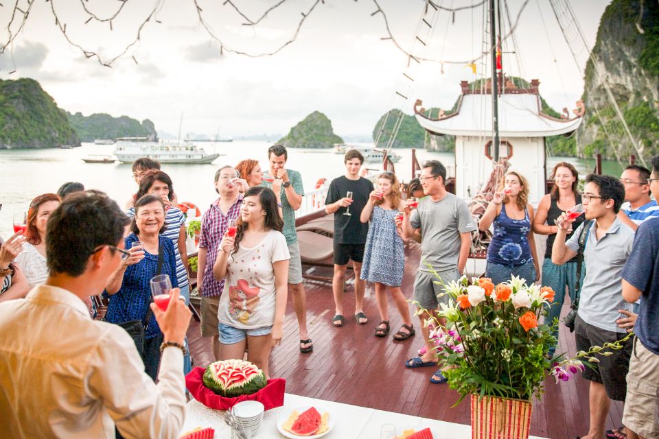 2-Day Royal Palace Ha Long Bay & Ti Top Island Cruise - Day 2: sunrise Tai Chi, Surprise Cave, and the quieter cruising hours