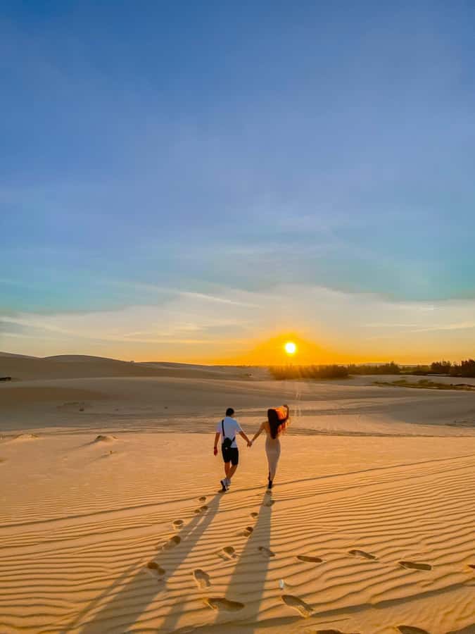 5-Hour Sunrise or Sunset Jeep Tour from Mui Ne Beach Town - White Sand Dunes at Sunrise: Quad Bikes and Short, Big Fun