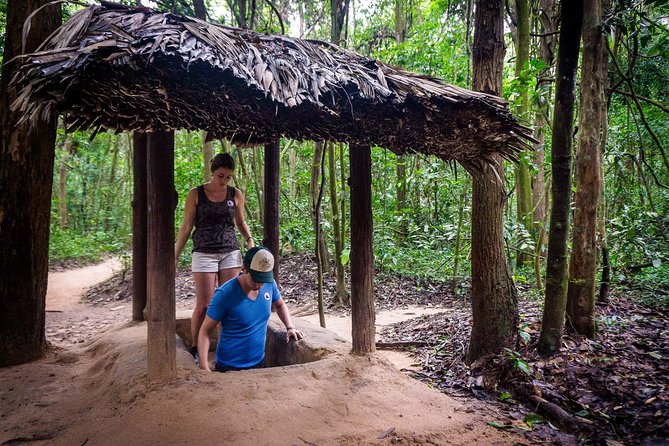 Afternoon Cu Chi Tunnels - Small Group Half-Day Tour - Hidden trap doors and safety realities you should respect
