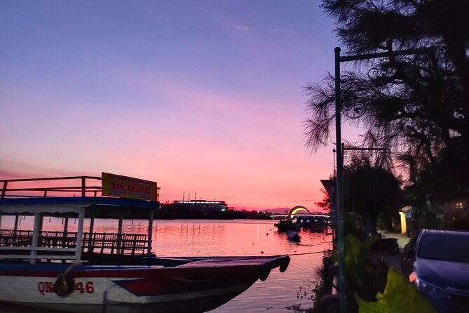 Amazing My Son Sunset Deluxe Small Group tour - The Thu Bon River sunset cruise: the part that slows everything down