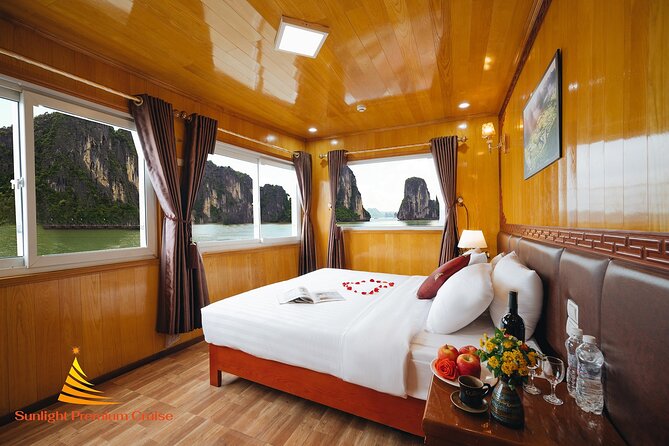 Best Lan Ha Bay Cat Ba Cruise 2 Days 1 Night Less touristy - Ba Trái Đào Beach: the swimming and snorkeling stop to plan for