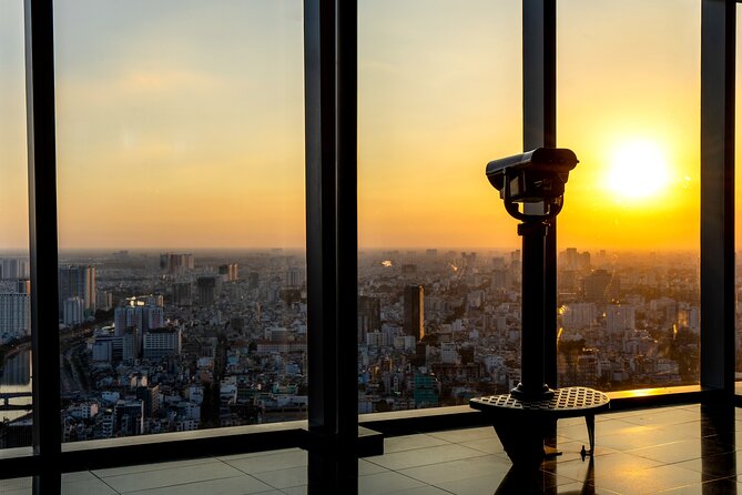 Bitexco Financial Tower: Saigon Skydeck General Admission Ticket - Bottled water included, but no food or drinks inside