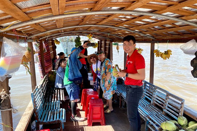 Cai Be Mekong Delta Tour: Cooking Class, Cycling & Craft Villages - Tien River floating market remnants: seeing change up close
