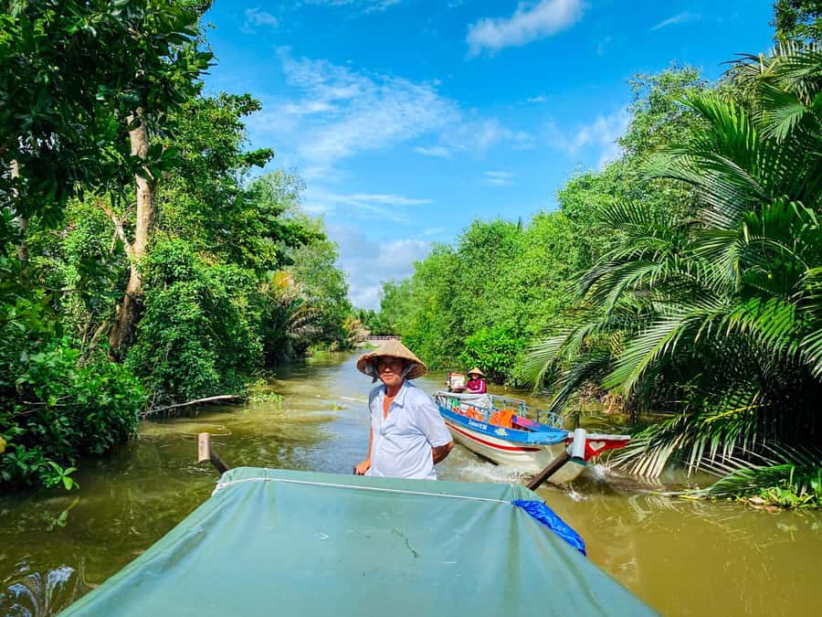 Can Tho: A Real Mekong Tour, Floating Market, Cacao & Life's - Village walk to the cacao farm: slow countryside steps