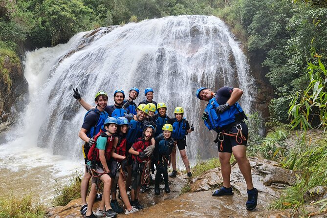 Canyoning Tour in Dalat Viet Nam - Base Camp Skills: Knots, Harness, Hardware, and the First 18-Meter Rappel