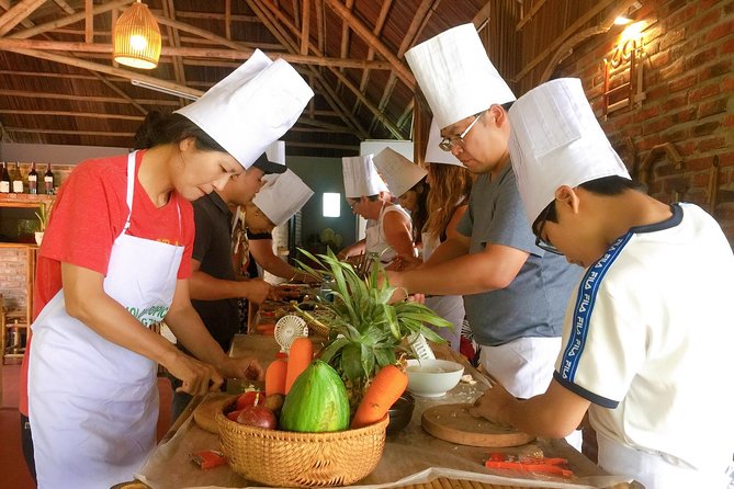 Cooking Class Hoi An:Local Market, Basket Boat, Fishing & Cooking - Lunch or Dinner: Eating What You Cook (So Don’t Overdo It)
