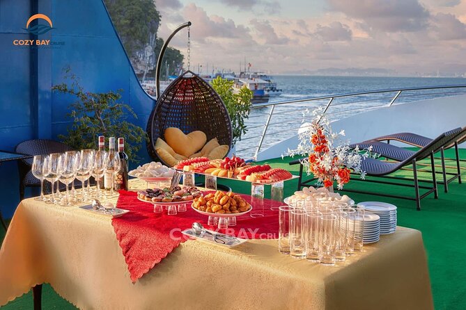 Cozy Bay Halong 5-Star Day Cruise, Buffet, Cave, Kayak, Swimming - Boarding at Tuan Chau: where the day’s pace changes