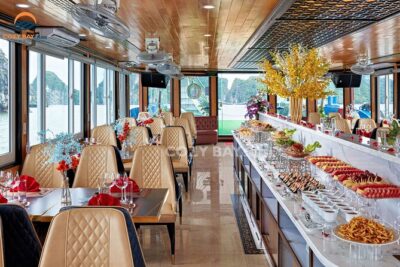 Cozy Bay Halong 5-Star Day Cruise, Buffet, Cave, Kayak, Swimming - The pearl stop in Hai Duong: quick and not pushy
