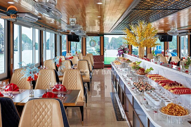 Cozy Bay Halong 5-Star Day Cruise, Buffet, Cave, Kayak, Swimming - The pearl stop in Hai Duong: quick and not pushy