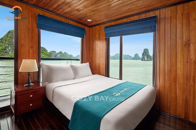 CozyBay Cruise-The Best Small Group 2D/1N inHalong-All inclusive - Cabins on board: comfy enough for one night, but manage expectations