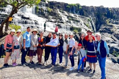 Da Lat Countryside Minivan Shared Tour (Three Waterfalls) - Meeting point and the shared minivan setup in Da Lat