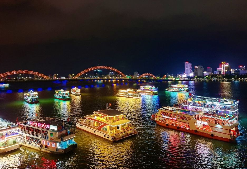 Da Nang: Han River Local Cruise by Night - Optional dinner: what the menu includes and how the floors work