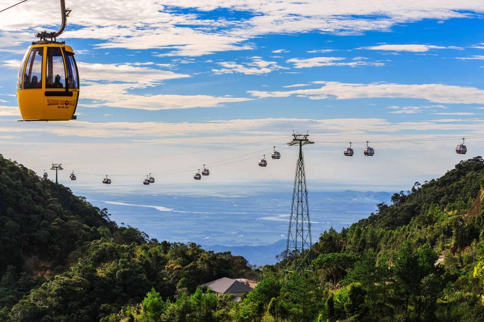 Da Nang: Sun World Ba Na Hills Entry Ticket with Cable Car - The Gondola Ride: Floating Above Forest, Then Back Again
