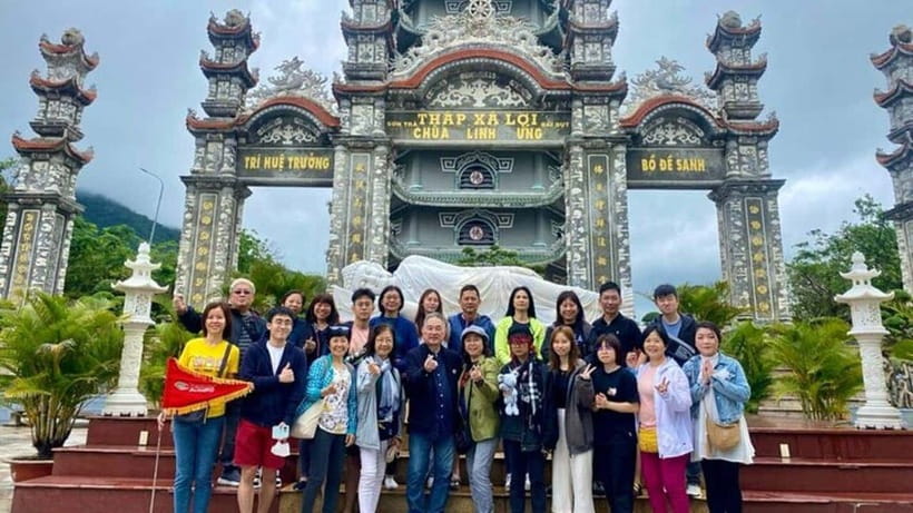 DaNang/HA: Lady Buddha, Marble Mountain & Am Phu Caves Tour - Hotel pickup and getting to the stops without wasting your morning