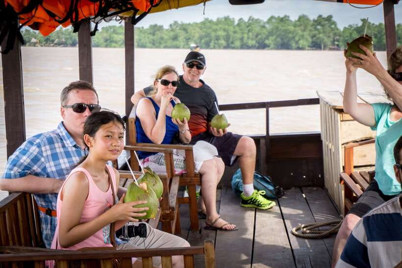 Essential Mekong Delta: Highlight Tour from Ho Chi Minh City - Tân Thạch by hand-rowed sampan: the shaded canal ride people remember