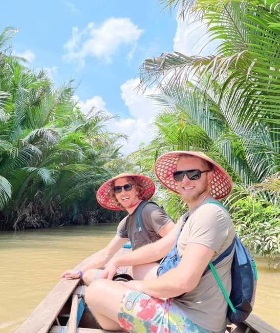 From HCM City: Mekong Delta Tour with Sampan Journey - Ben Tre Coconut Village: Workshops, Rice Paper, and Hammock Time