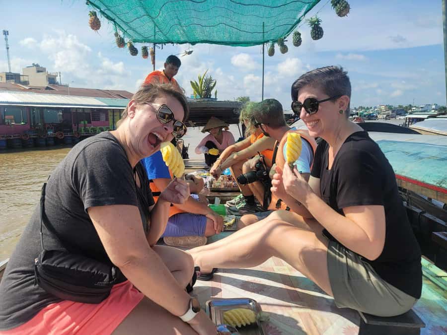 From HCM: Mekong Delta & Cai Rang Floating Market 2-Day Tour - Day 2 Morning: Cai Rang Floating Market Meets Rice Noodle Making