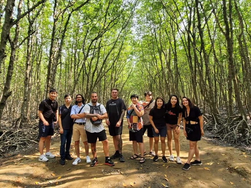 From Ho Chi Minh City: Can Gio Mangrove & Monkey Island Trek - Rung Sac Revolutionary Base: mangrove shade + war-era bunkers
