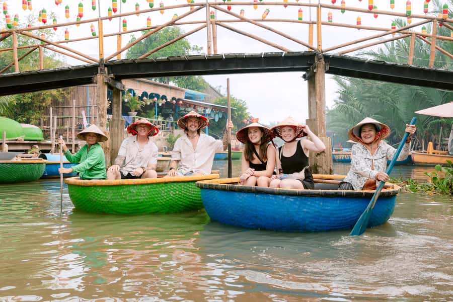 From Hoi An: Market Tour, Basket Boat Ride and Cooking Class - Starting at the Ivegan Shop: Your Easy Entry into Countryside Vietnam
