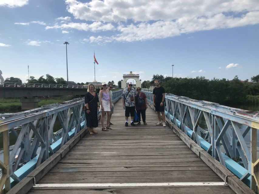 From Hue: DMZ Tour with Vinh Moc Tunnels and Khe Sanh Base - Ben Hai River and Hien Luong Peace Bridge: walking the 1954 line