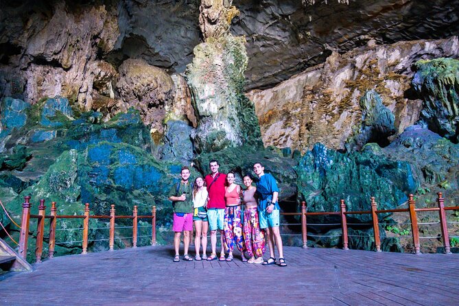 Ha Long Bay Cruise Day Tour-Cave, Kayaking,Ti top island & Lunch - Sung Sot (Surprise Cave): a guided cave stop that rewards good shoes