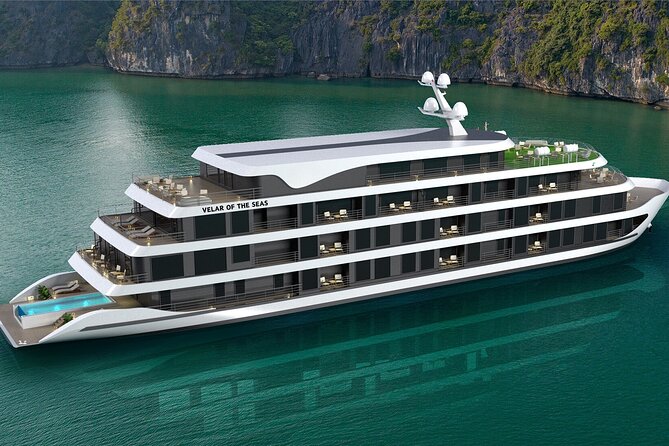 Halong Bay 2D1N Cruise multi options, transfer, swim and kayaking - Dinner, breakfast, and the actual value of the meal plan