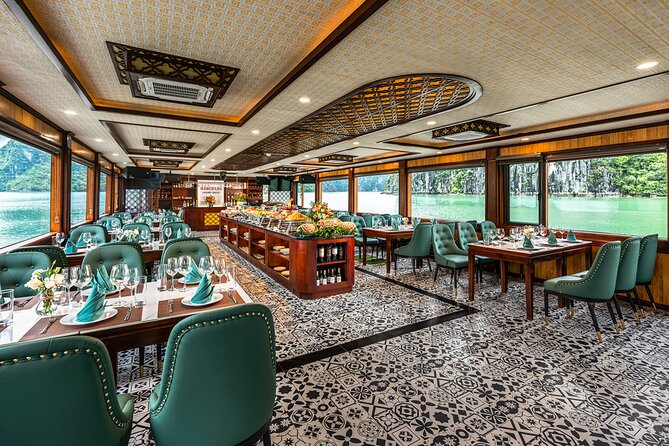 Halong bay 5star Cruise Day Trip: Buffet lunch & Limousine bus - Sung Sot (Surprise) Cave: the main reason many people book