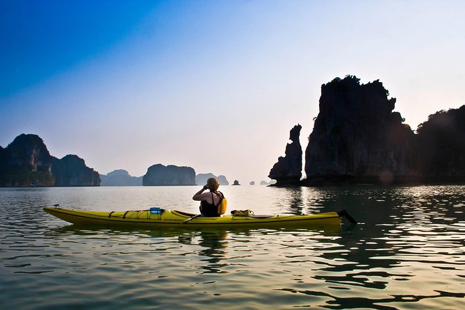 Halong Bay Full Day With Cave, Kayaking And Swimming - Highway Transfer - Timing, Crowds, and Spotting Your Guide Fast