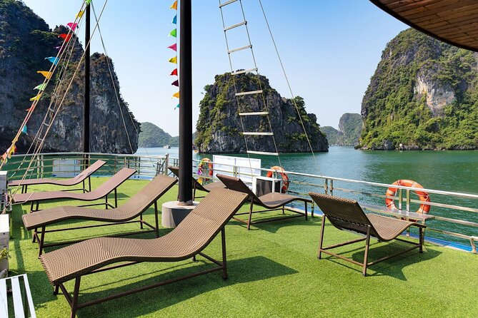 Halong Bay In Just One Day with Ti Top Island - Arrival on Tuan Chau and the First Boat Cruise