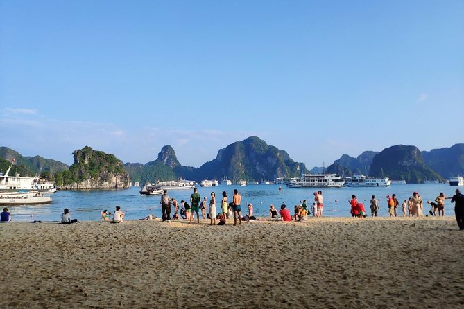 Halong Bay In Just One Day with Ti Top Island - Sunset Party on the Boat: Fun Moment, Not a Miracle