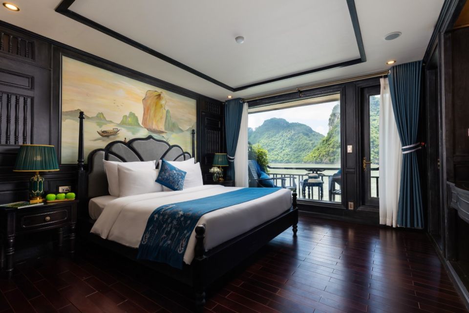 Hanoi: 2-Day Halong & Lan Ha Bay 5-Star Cruise with Balcony - Day Two: Cat Ba Caves or Ao Ech, Then Brunch Back on Board