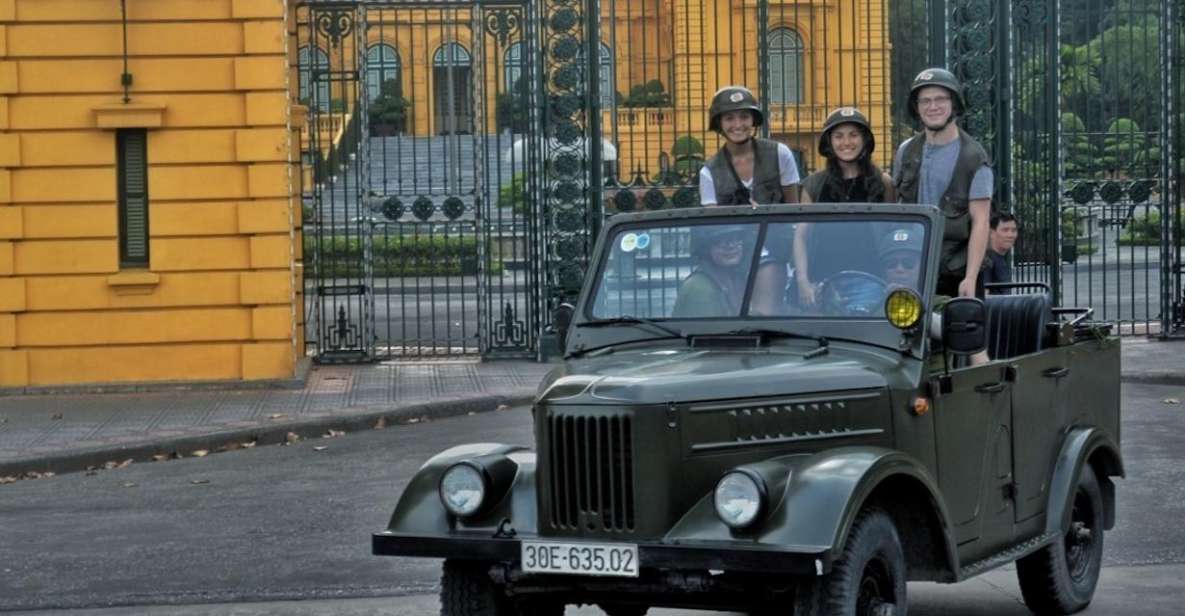 Hanoi: Food, Culture, Sightseeing and Fun – Army Jeep Tour - Price and Value: What $63 Covers in 4.5 Hours