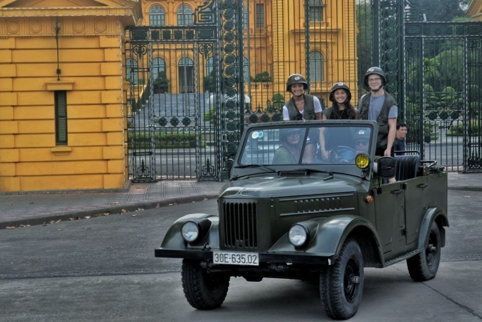Hanoi Food, Culture, Sightseeing & Fun By Vietnam Army Jeep - Pickup, Safety, and What the Ride Feels Like