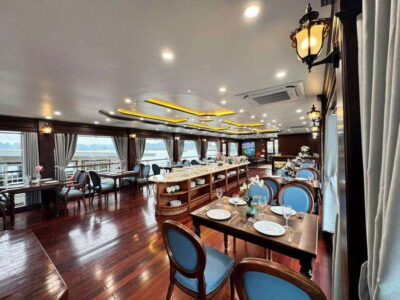 Hanoi: Ha Long Bay Day Trip - Luxury Cruise & Buffet Lunch - Boarding the newest 5-star cruise at Tuan Chau Port