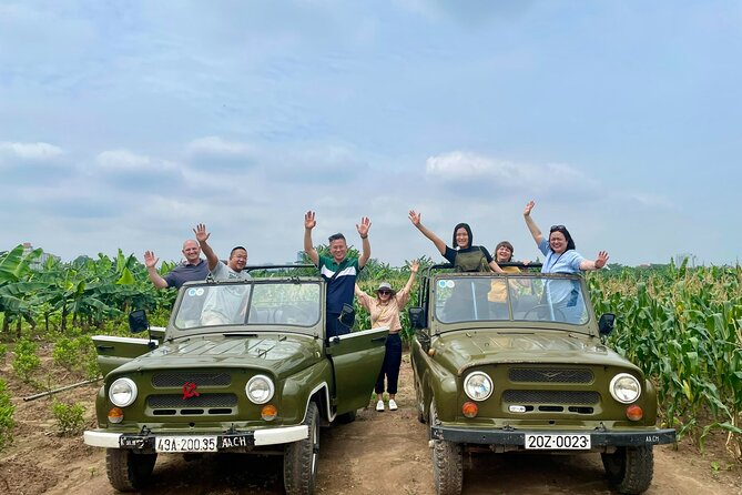 Hanoi Jeep City Highlight, Backstreet, Train Street, Countryside - Van Nien Pagoda and B52 Lake: Quiet Stops With Big Story Energy