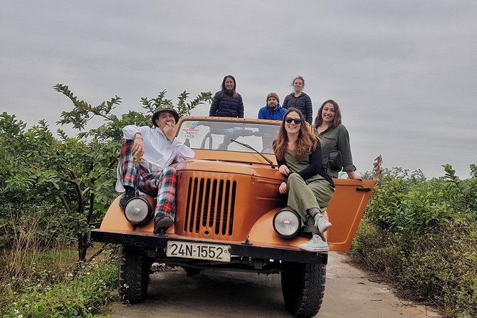 Hanoi Jeep Tour: Red River Countryside Culture & Daily Life - Red River countryside by Vietnam Army Legend jeep