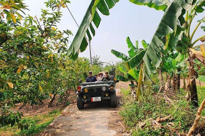 Hanoi Jeep Tour: Red River Countryside Culture & Daily Life - Guides and drivers: safety and storytelling you can feel