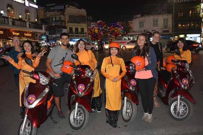 Hanoi Motorbike Tours Led By Women: Hanoi By Night Foodie Motorbike Tours - Stop 2 near Long Bien Bridge: Bun cha with a real family-restaurant feel