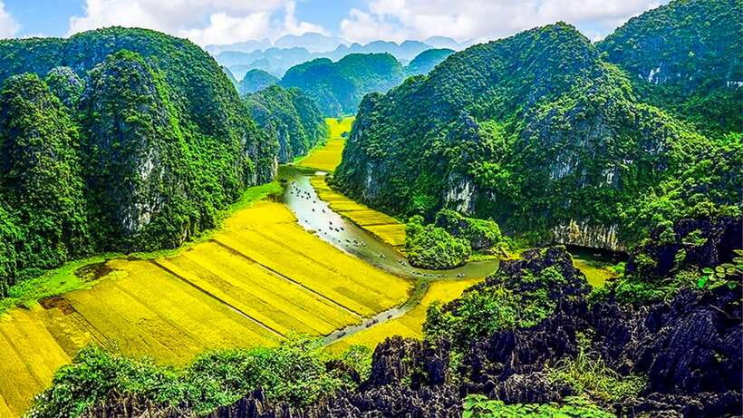 Hanoi/Ninh Binh: 1-Day Tam Coc/Trang An, Hoa Lu & Mua Caves - A One-Day Hit of Hoa Lu, Rowboat Caves, and Mua Cave Views