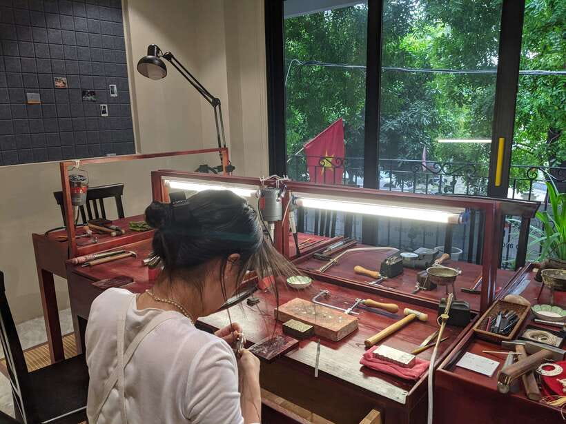 Hanoi: Unique Silver Ring/Pendant Making Workshop - Key things to know before you go