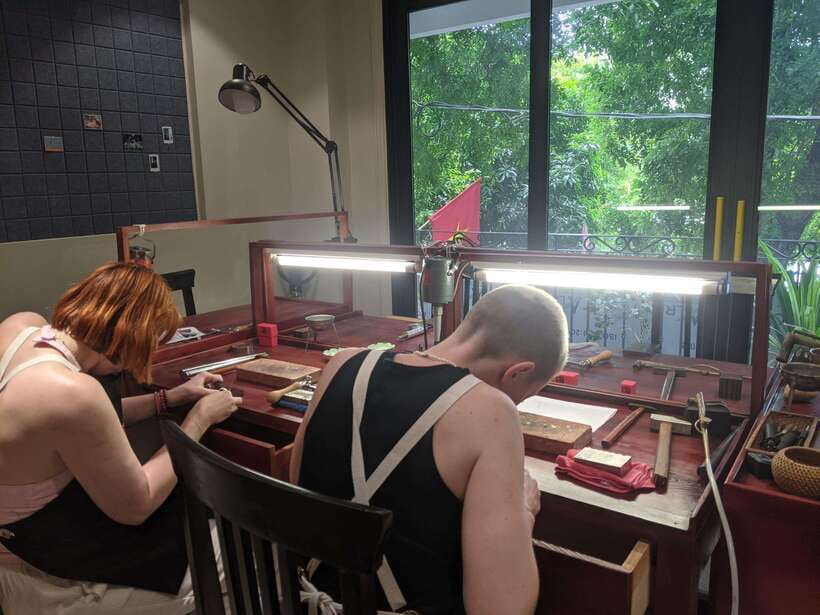 Hanoi: Unique Silver Ring/Pendant Making Workshop - Where You’ll Make Your Hanoi Keepsake (34i Ly Nam De Street)