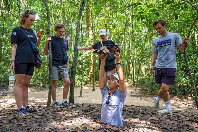 HCM City: 1-Day Cu Chi Signature Tunnels & Liberated Village - Guides make the day make sense: Stark, Slim Jim, Duyen