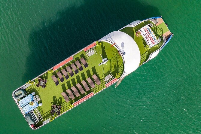 Hercules Grand Day Cruise Tour, Sung Sot Cave,Titop, Luon Cave - Hercules cruise comfort: decks, food, and what’s actually included