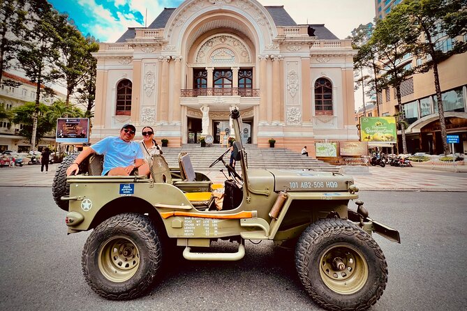 Ho Chi Minh City Private Half-Day Tour by U.S Army Jeep - Quick reasons to book this jeep half-day