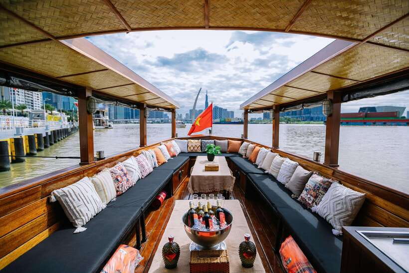Ho Chi Minh City: Saigon River Boutique Cruise - Saigon River Boutique Cruise for $12: the value that makes it work