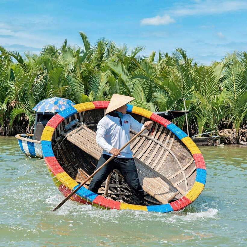 Hoi An: Coconut Basket Boat Ride by Hangcoconut - Getting there: meeting point, optional hotel pickup, and what to wear