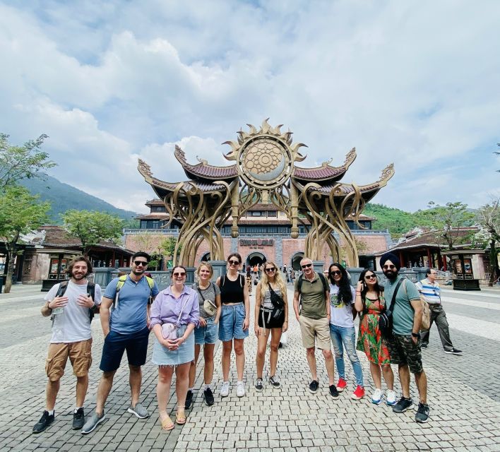 Hoi An/Danang: Bana Hills and Golden Bridge Small Group Tour - The French Village: music, statues, and a different pace up top