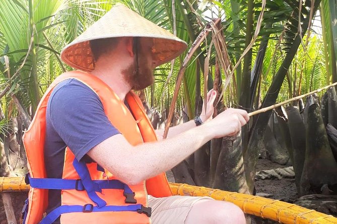 Hoi An Eco Tour Cooking Class & Fishing (Local market,basket boat,learn cooking) - Basket-boat fishing: net practice, crab catching, and local rhythm